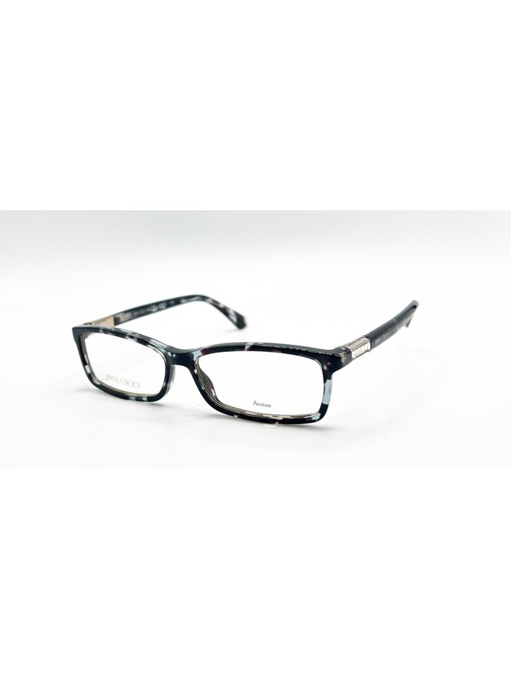 Jimmy Choo Jc283 Isk Blue Havana Authentic Eyeglasses 53-14-140